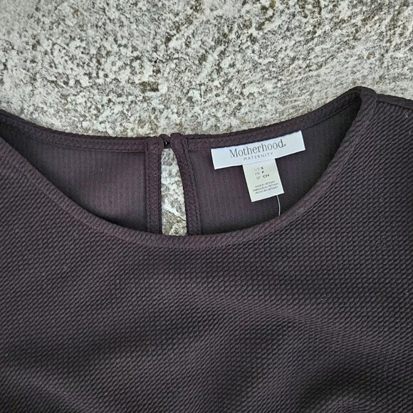 Motherhood Maternity Women Dress Black Knee Length Dress Size S - Picture 4 of 13